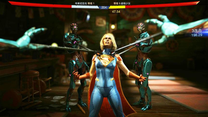 号称钢铁之躯的女超人居然被4个凡人用利器射穿，真是太丢人了