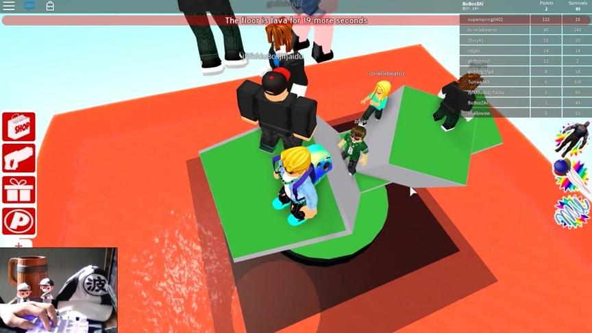 roblox“熔岩灾害模拟器”波波仔解说：美年达变成红色西柚味了？