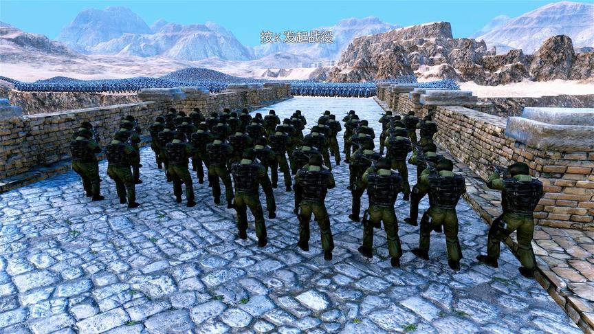 50名美国特种兵强行堵桥，能否阻止将要过桥的10万古代大军？
