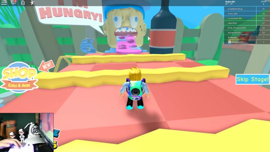 roblox“逃离野餐聚会”波波仔解说：误入巨人野餐要被丑大叔吃了