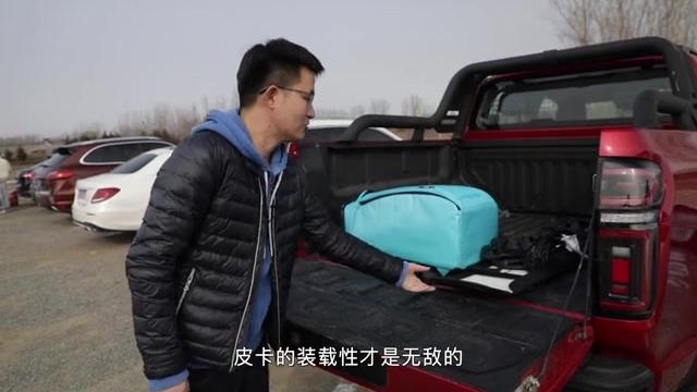 开着长城炮大皮卡去滑雪是什么感觉？#长城炮