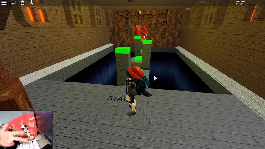roblox“不简单的逃离”波波仔解说：超难的游戏！第一关就玩一年