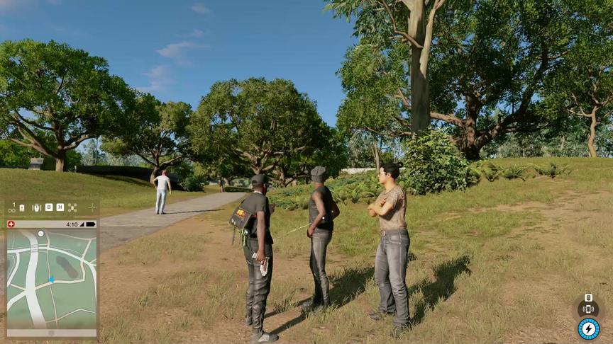 看门狗2游戏:今天发现了一个超漂亮的海滩 骑了好久的沙滩摩托