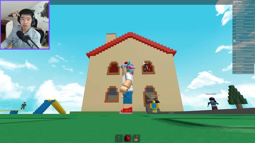 Roblox自然灾害模拟器：惊险操作，直接跳过海啸！小飞象解说